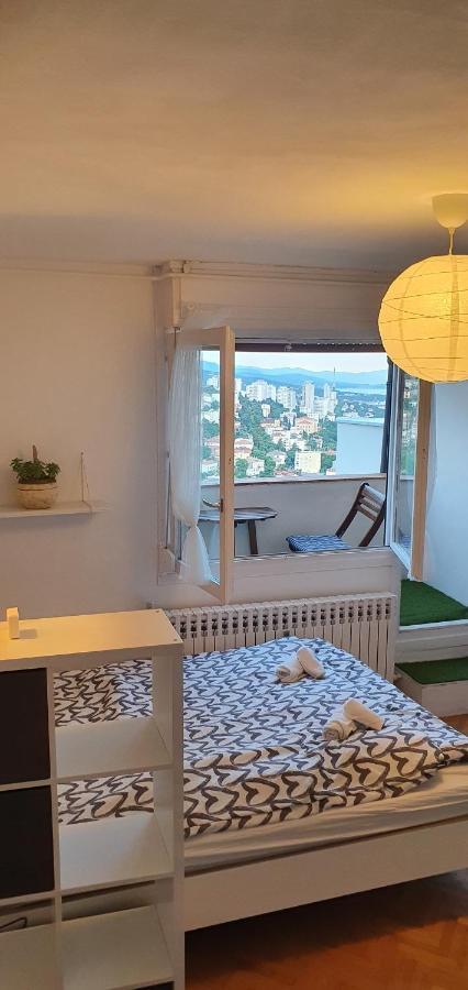 City Lights Penthouse Rijeka Exteriör bild